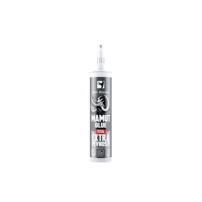 Lepidlo DEN BRAVEN MAMUT TOTAL biele 290ml