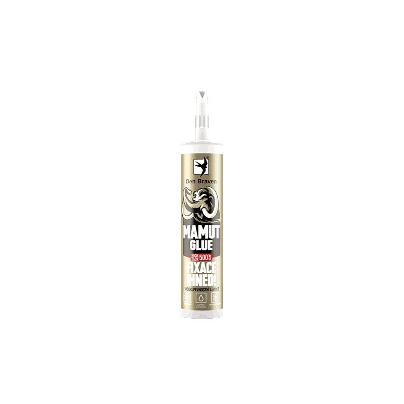 Lepidlo DEN BRAVEN MAMUT HIGH TACK biele 290ml
