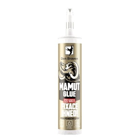 Lepidlo DEN BRAVEN MAMUT HIGH TACK biele 290ml