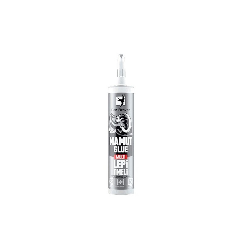 Lepidlo DEN BRAVEN MAMUT MULTI vysokopevnostné 290ml biele