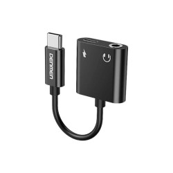 DENMEN DU07 USB-C/JACK 3,5 mm adaptér (na počúvanie hudby)