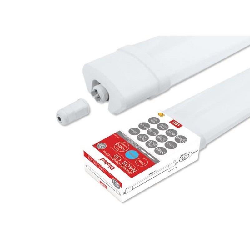 Lineárne DIOLED svietidlo Naos 130 80W 4000K 150cm