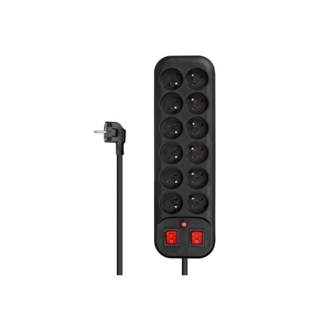 Predlžovací kábel 12 zásuviek 1,8 m DPM PPS52
