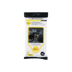 Vlhčené obrúsky na palubné dosky DUNLOP Vanilla 20ks