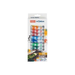 Farby olejové EASY Creative 12ks 12ml