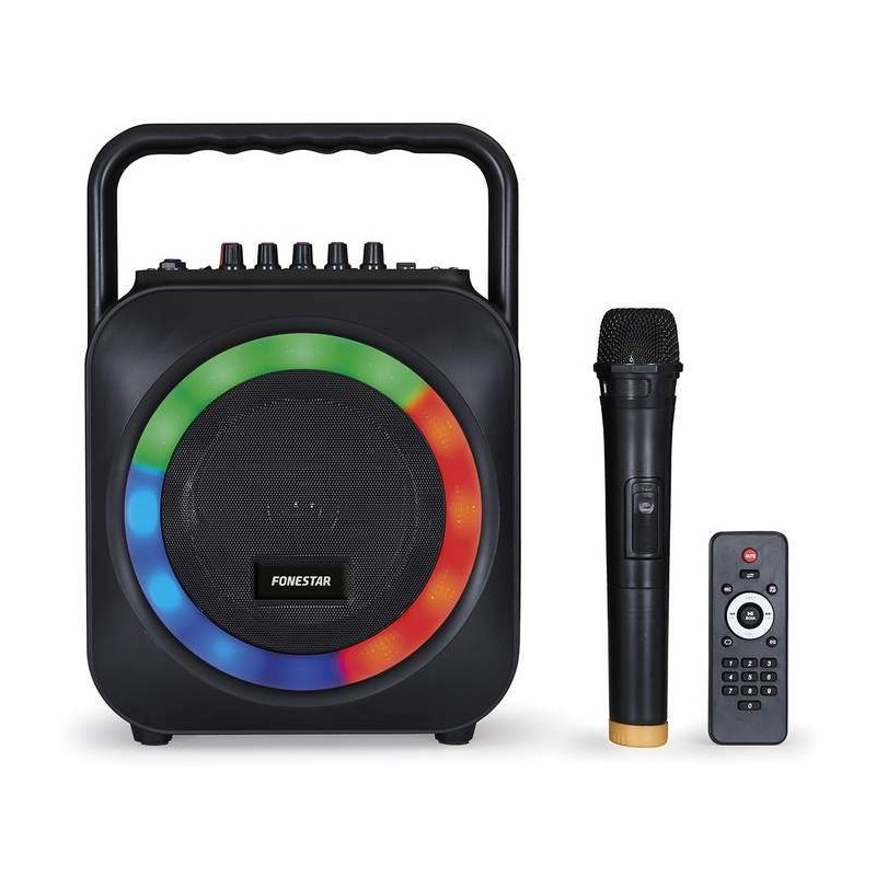 BOX35LED Fonestar prenosný reproduktor s mikrofónom