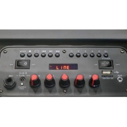 BOX35LED Fonestar prenosný reproduktor s mikrofónom