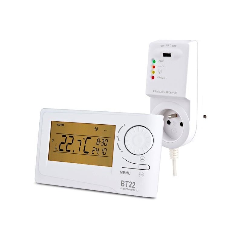 Termostat ELEKTROBOCK BT22 bezdrôtový
