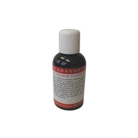 Lak ochranný na osadené plošné spoje ELCHEMCO 50ml zelený