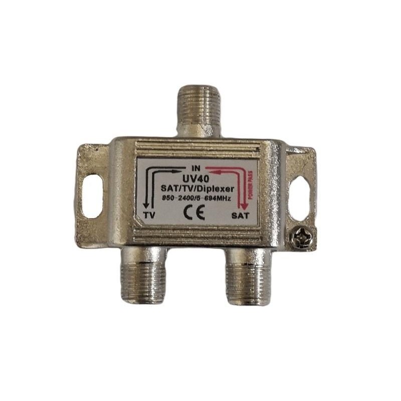 Satelitný kombinátor 80267G Emme Esse, 1xSAT IF+1xTV terr., vnútorný