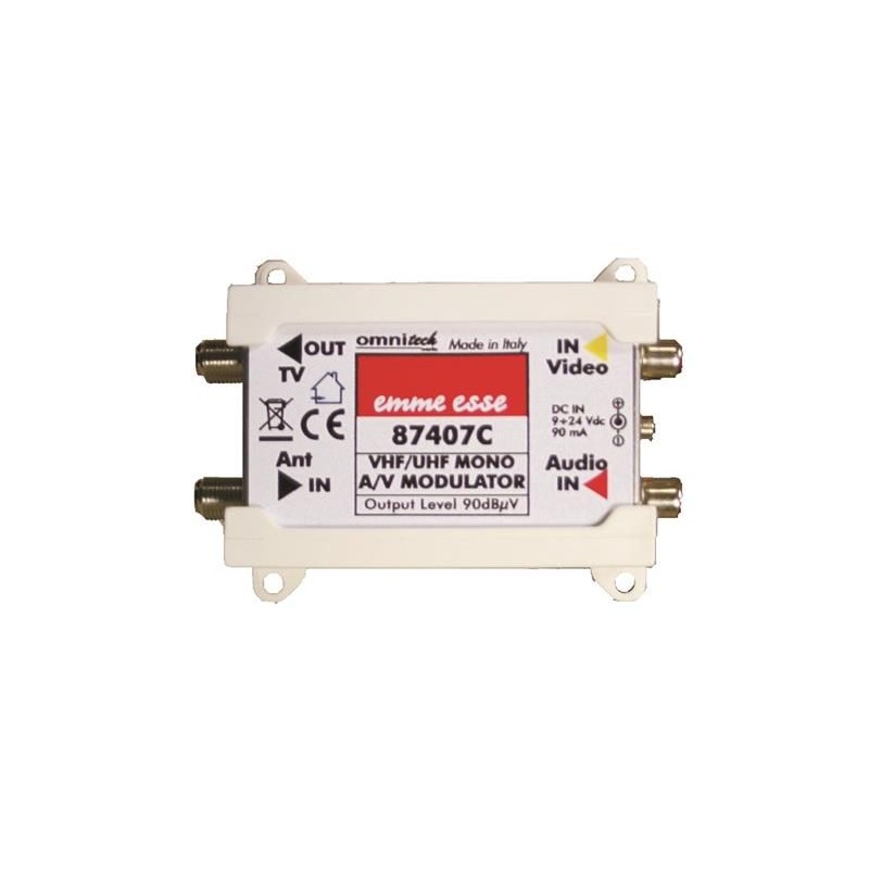 Anténny modulátor AV/PLL VHF-UHF 90dB