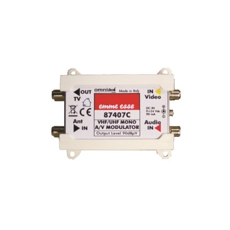 Anténny modulátor AV/PLL VHF-UHF 90dB