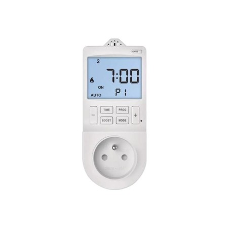 Termostat EMOS P5660FR zásuvkový s funkciou digitálneho časovača 2v1