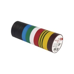 Páska izolačná PVC 19mm/20m farebný mix EMOS 10ks