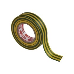 Páska izolačná PVC 19mm/20m zelenožltá EMOS 1ks