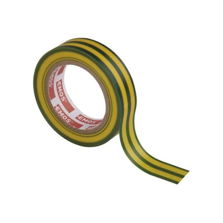 Páska izolačná PVC 15mm/10m zelenožltá EMOS 1ks
