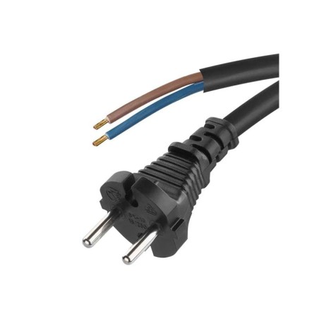 Flexo šnúra guma/neoprén 2x1,0mm2 5m čierna EMOS S03050N