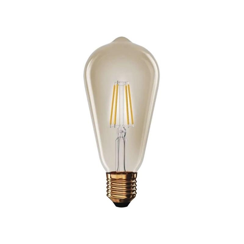 Žiarovka LED E27 4,5 W ST64 biela teplá EMOS Z57032 Vintage