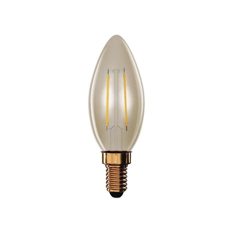 Žiarovka LED E14 2,5W sviečka biela teplá EMOS Z53012 Vintage