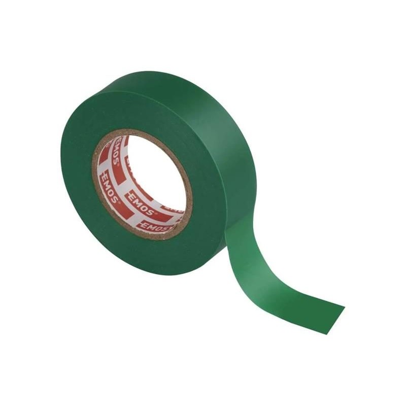 Páska izolačná PVC 19mm/20m zelená EMOS 1ks