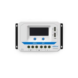 PWM solárny regulátor EPever 10A 12/24V s LCD displejom série VS