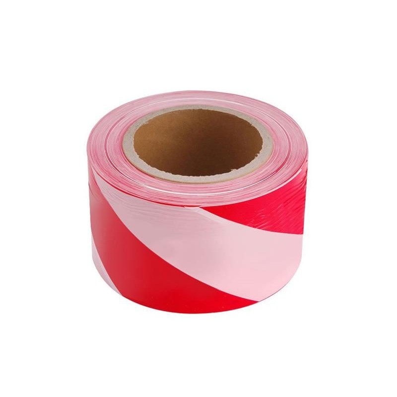 Výstražná páska 75mm x 250m EXTOL CRAFT 9566 červeno-biela