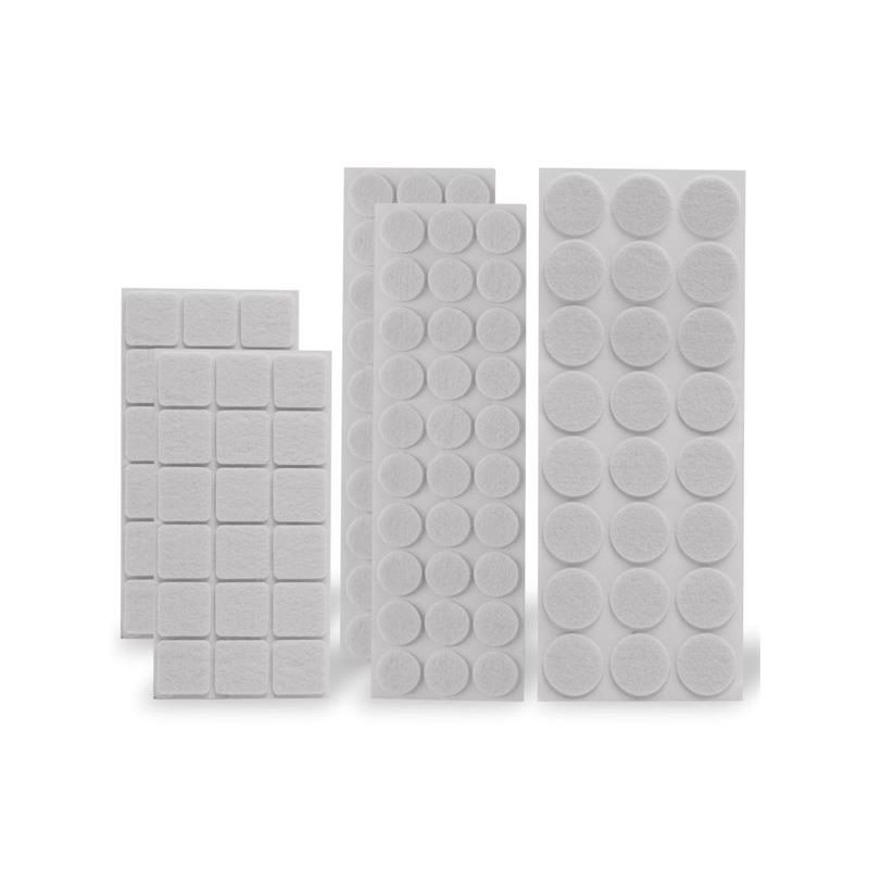 Podložka filcová FAMILY 11110WH biela 120ks