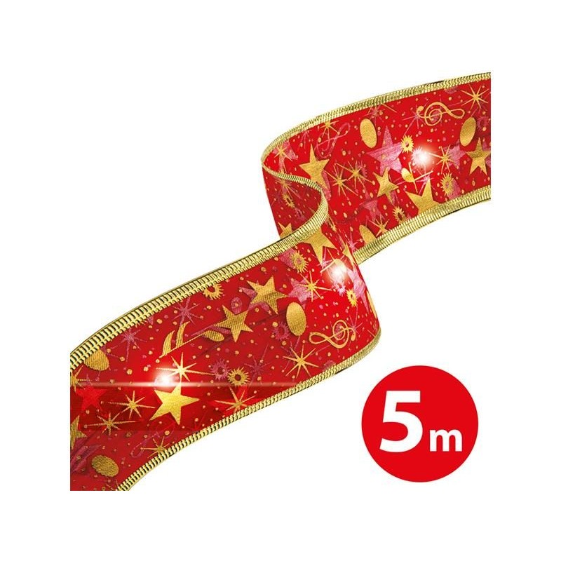 Stuha vianočná LED FAMILY 58933J 5m