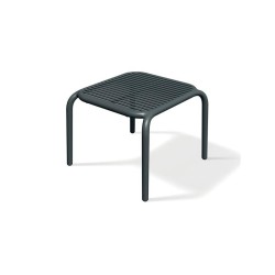 Stôl odkladací BRENE 545x535x415mm - uhoľná