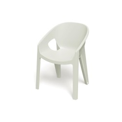 Stolička záhradná PREMO 615x560x815mm - béžová