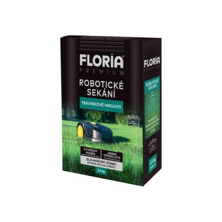 Trávnikové hnojivo FLORIA Premium pre robotické kosenie 2,5kg