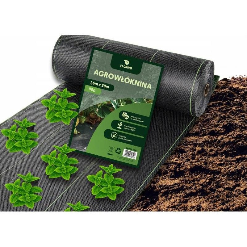 Tkaná agrotextília FLORIVO 1,6x20m 90g/m2