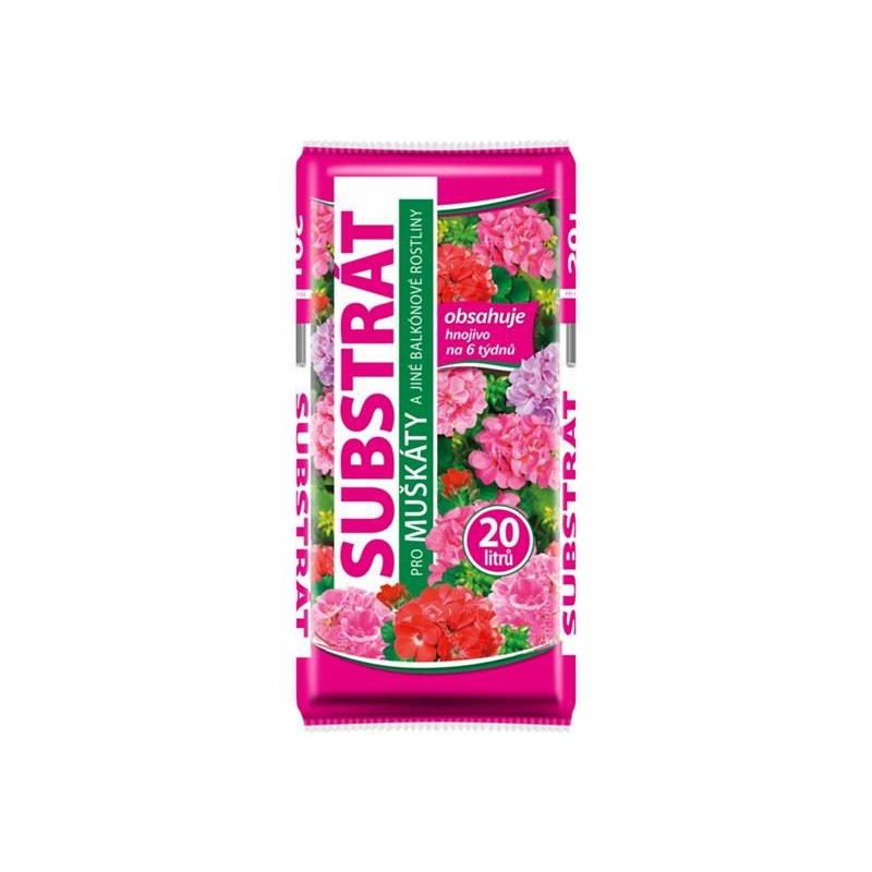 Substrát pre muškáty FORESTINA Standard 20l