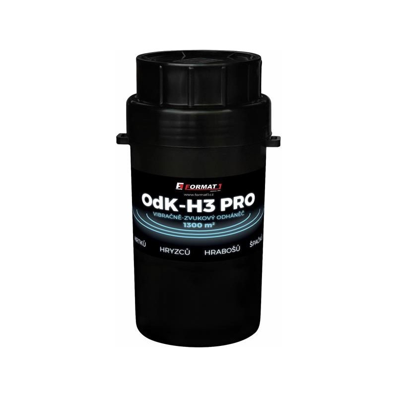 Odpudzovač krtkov a hrabošov FORMAT OdK-H3 PRO