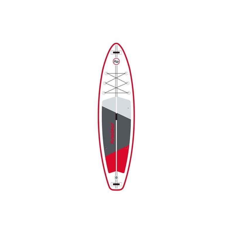 Paddleboard FunWater SUPFW69C červený/biely