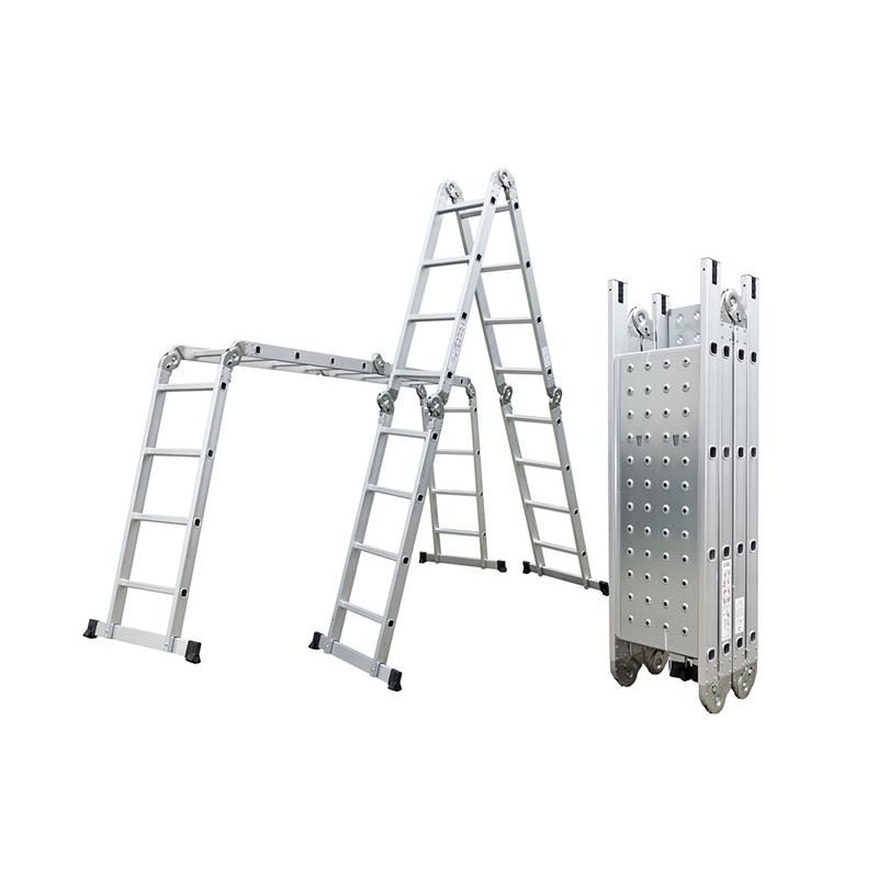 Štafle hliníkové G21 GA-SZ-4x4-4.6m multifunkčné + podlážka