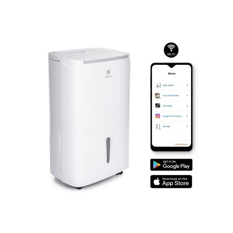 Smart odvlhčovač G21 Impact 40 40l/24h WiFi