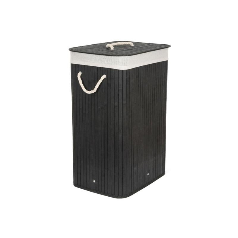 Kôš na bielizeň G21 Bambus 72l Black