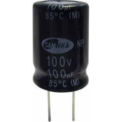 C 100/100V bipolárny kondenzátor