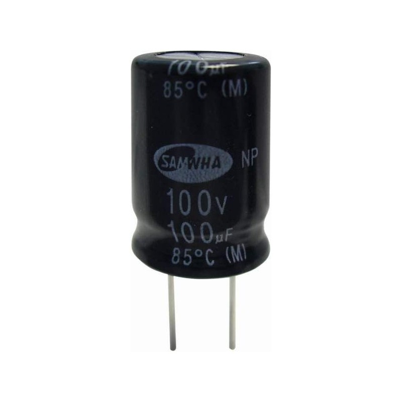 C 100/100V bipolárny kondenzátor