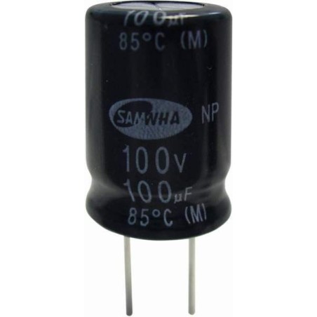 C 100/100V bipolárny kondenzátor