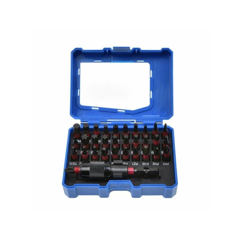 Súprava úderových bitov 1/4" GEKO G30065 32ks