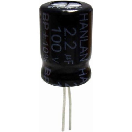 C 2.2/100V BR Radial kondenzátor