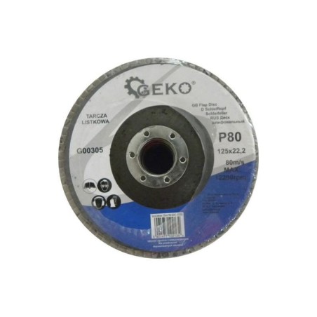 Kotúč na kov lamelový 125mm P80 GEKO G00305