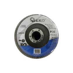 Sheet metal disc 115mm P36 GEKO G00310
