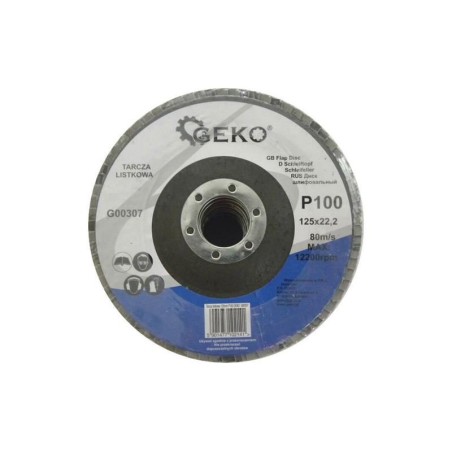 Kotúč na kov lamelový 125mm P100 GEKO G00307