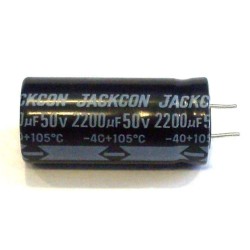 C 2200/50V JACKON kondenzátor