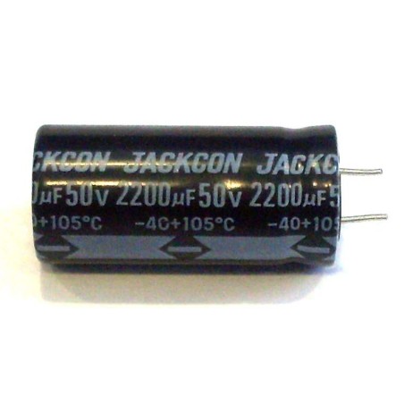 C 2200/50V JACKON kondenzátor