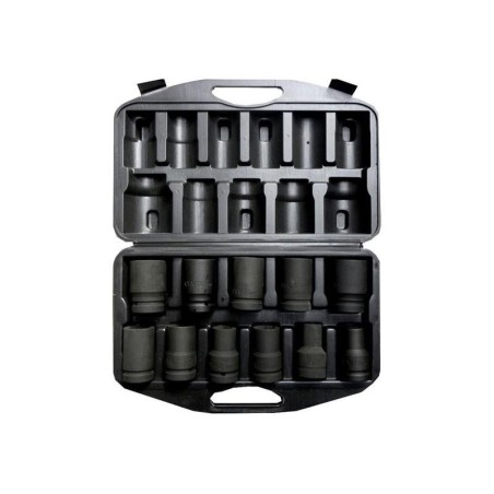 Súprava nástrčných hlavíc 17-41mm GEKO G10076 11ks