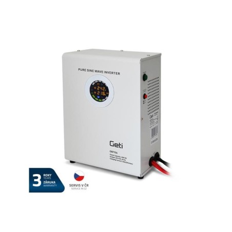 Zdroj záložný GETI GEP701 sinus 700W nástenný (1000VA)